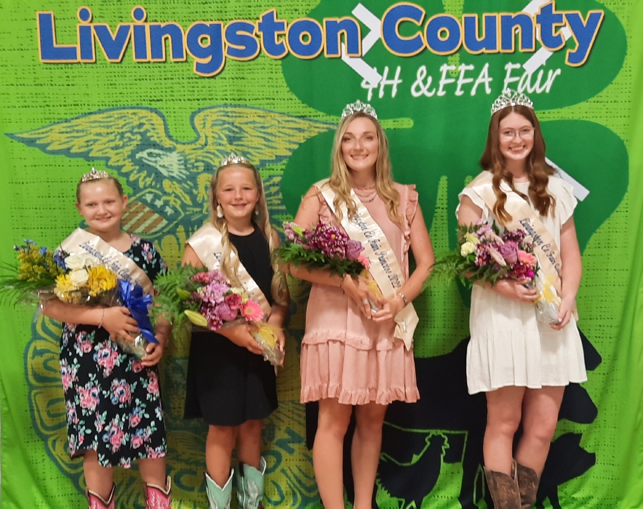 Livingston County 4H and FFA Fair Royalty Announced KCHI Radio
