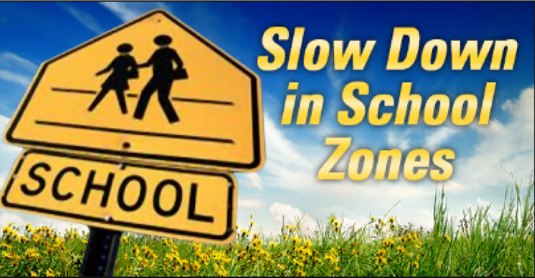 Back To School Thursday – Use Caution In School Zones