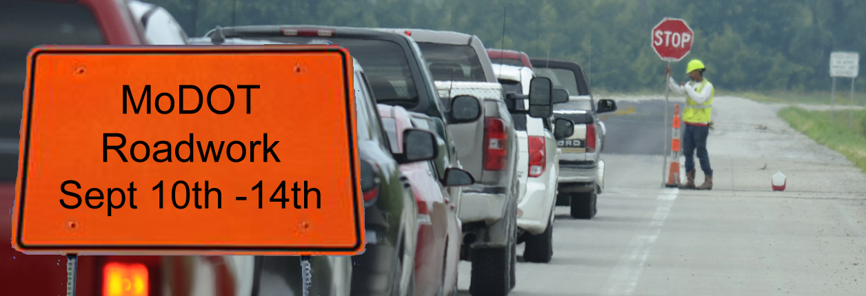 MoDOT Roadwork For September 10th to the 14th