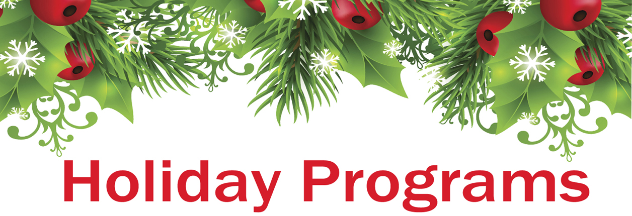 Holiday Programs By Area Students