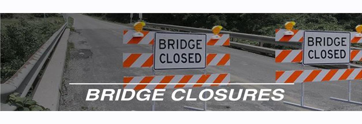 MoDOT Closed Shoal Creek Bridge On Route D In Caldwell County