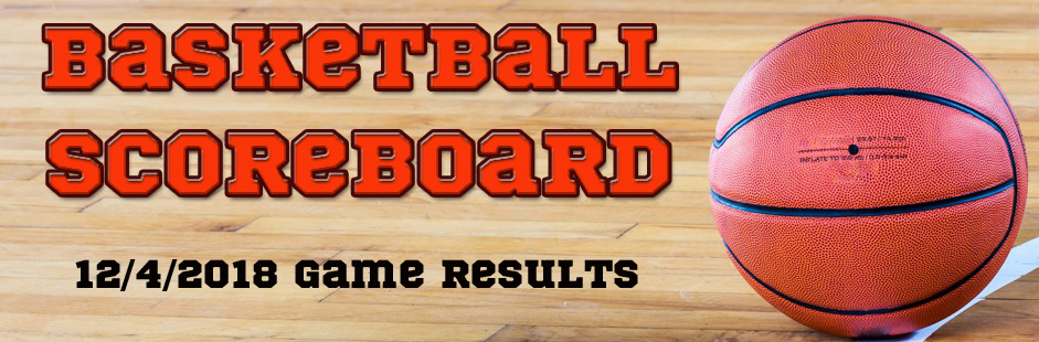 Area Basketball Results 12/4/2018