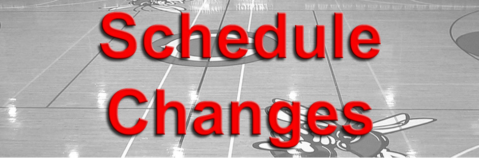 Hornet Sports Schedule Changes