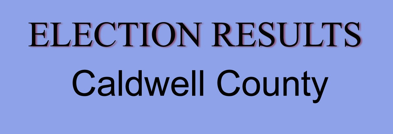 Election Results – Caldwell County