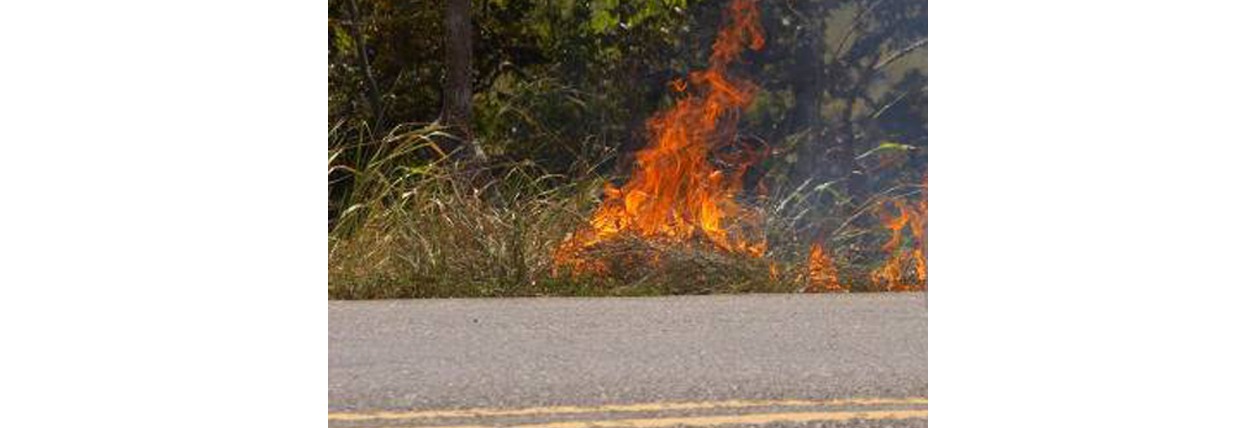 Chillicothe Fire Fighters Respond To Roadside Fire South Of Chillicothe