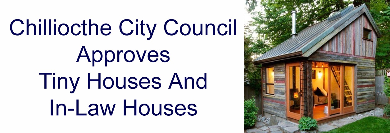 Tiny Houses & In-law Houses Approved In Chillicothe