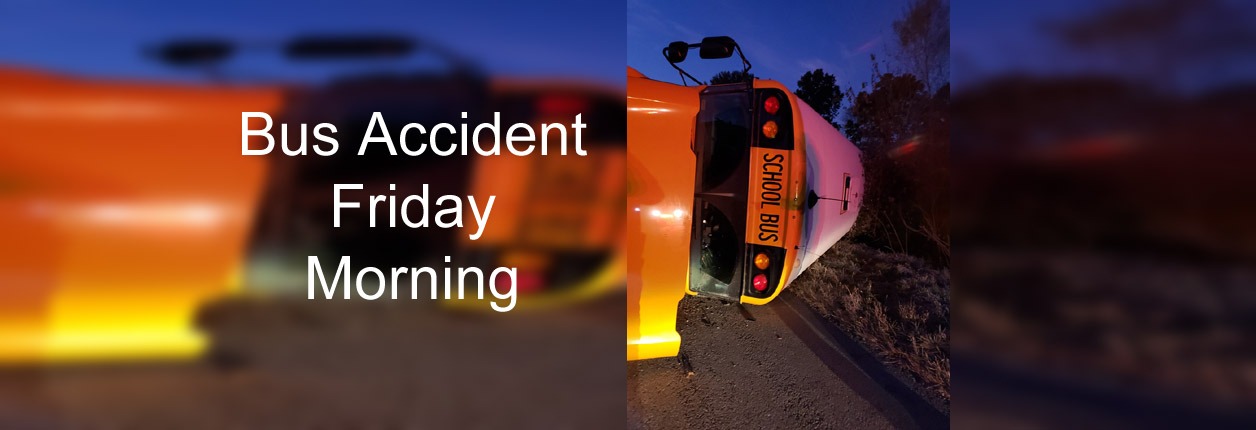 No Injuries In Friday Morning Bus Accident