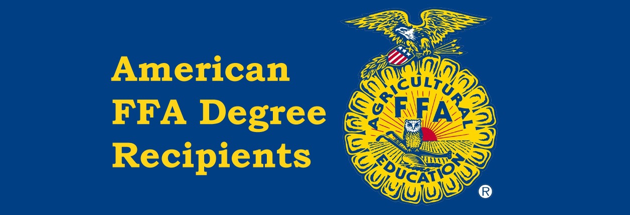 Sixteen Chillicothe FFA Members Receive American FFA Degrees