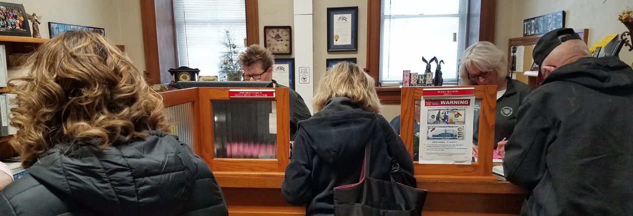 Paying Livingston County Taxes At The Courthouse