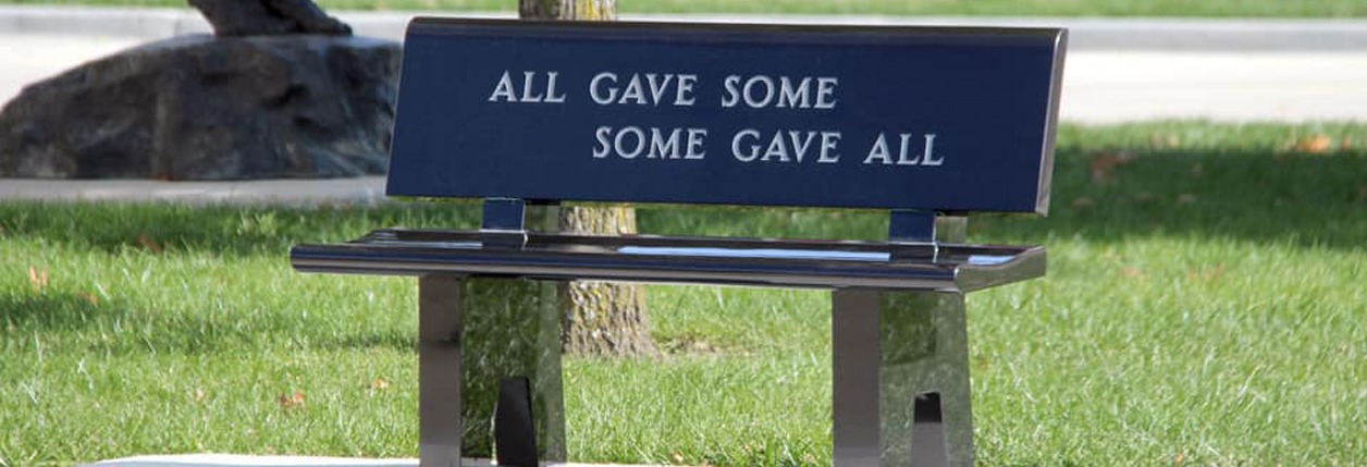 Veterans Bench Dedication