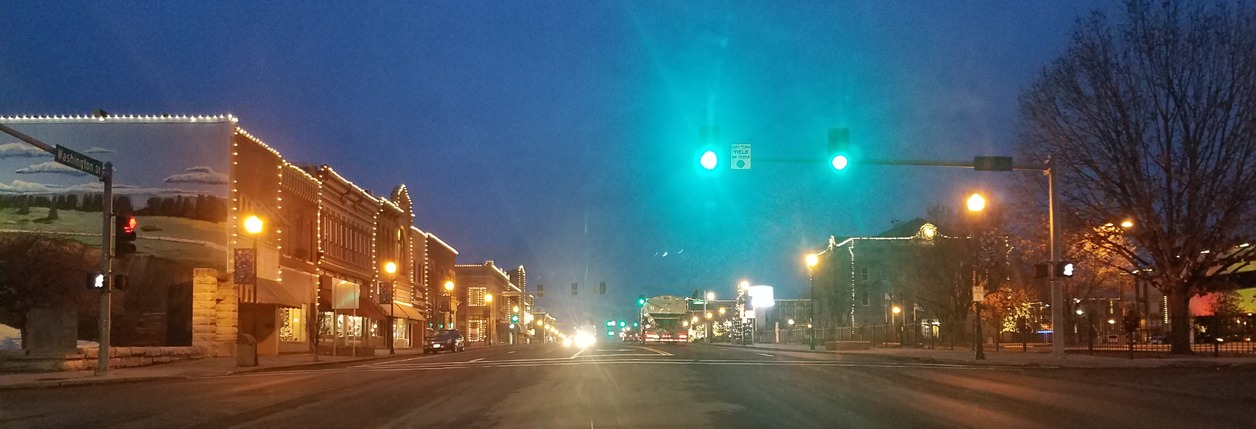 Main Street Downtown Lighting Ends Soon