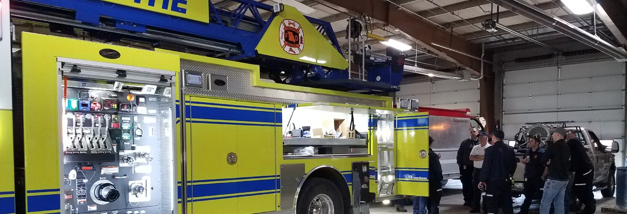 New Ladder Truck Arrives At Chillicothe Fire Department