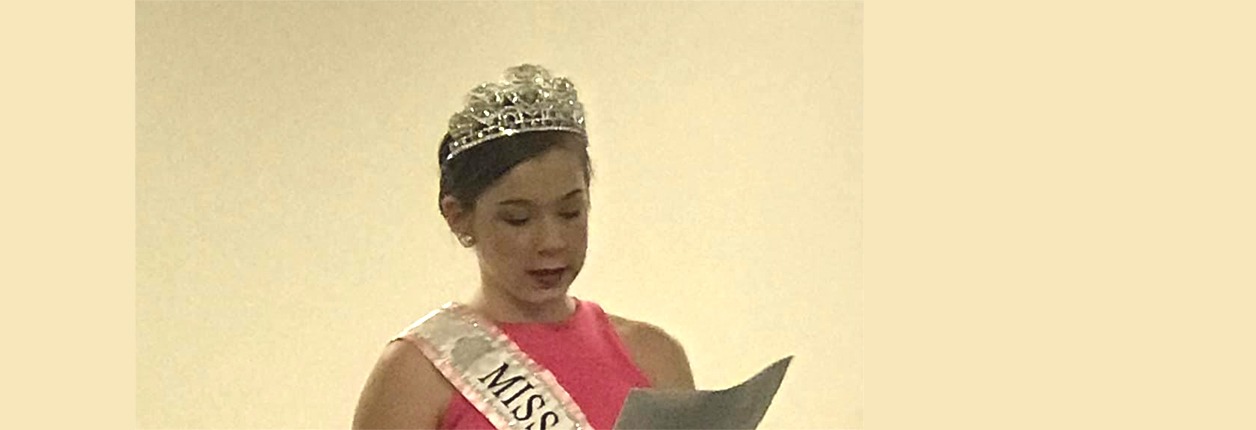 Preteen Miss Heartland Princess of America Addresses Council On Vaping