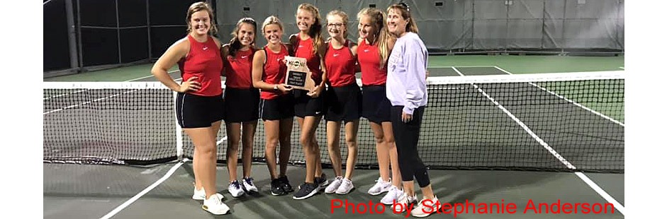 CHS Tennis Wins 16th District Title