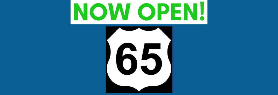 US 65 Bridge Open