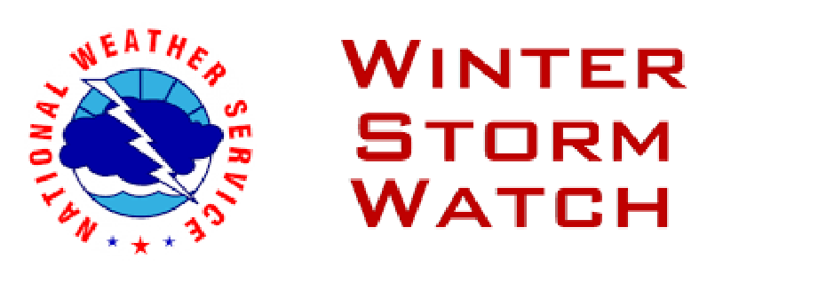 Winter Storm and Wind Chills Watches- National Weather Service