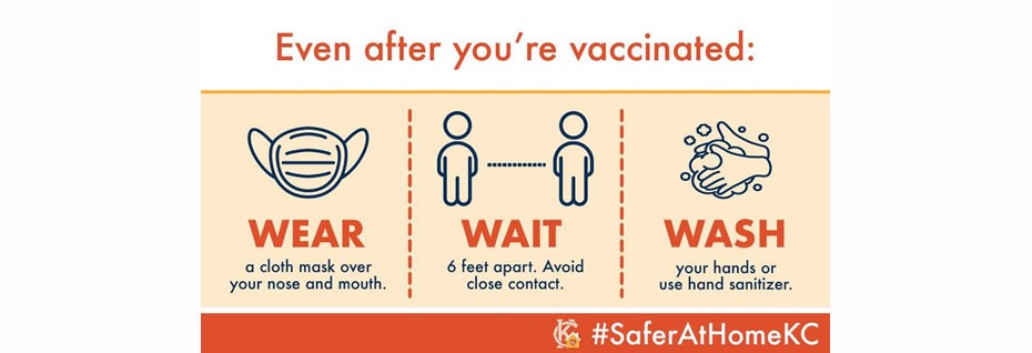 Restrictions/Precautions Still Apply After Vaccination