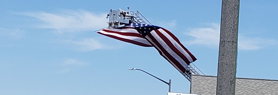 Chillicothe Police & Fire Departments Welcome Officer Jeff Allen Home