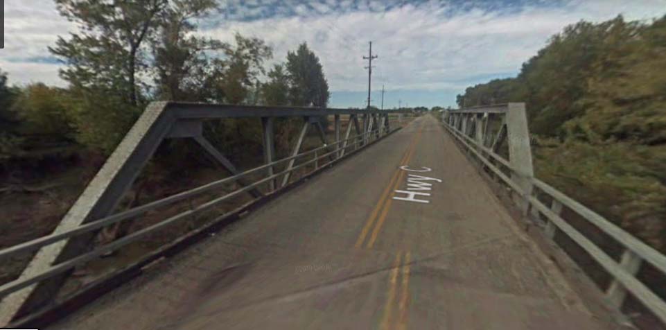 Shoal Creek Bridge On Route C – Closed Until Replaced