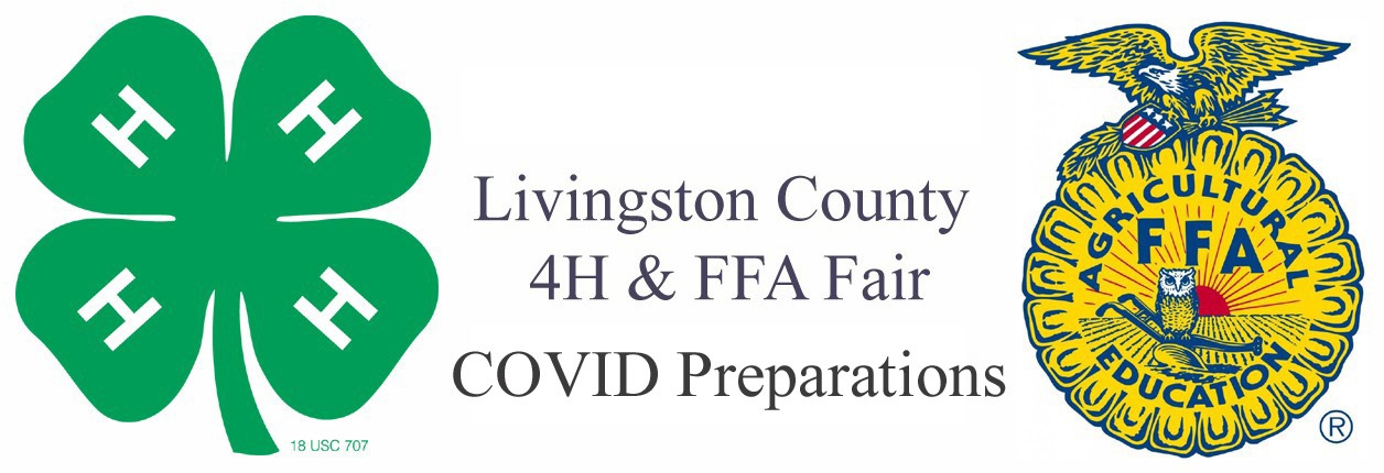 Livingston Co. Fair Made COVID Preparations