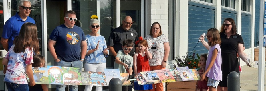 Lillian DesMarias Youth Library Ribbon Cutting