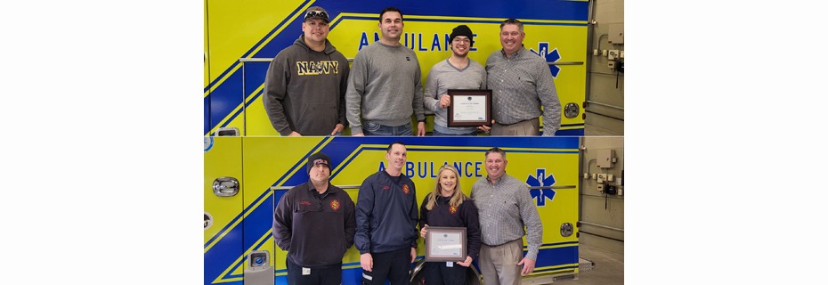 Chillicothe Firefighters Receive “Zolldier Awards” For Lifesaving