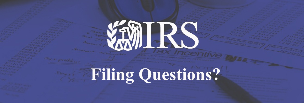 Income Tax Filing Questions?