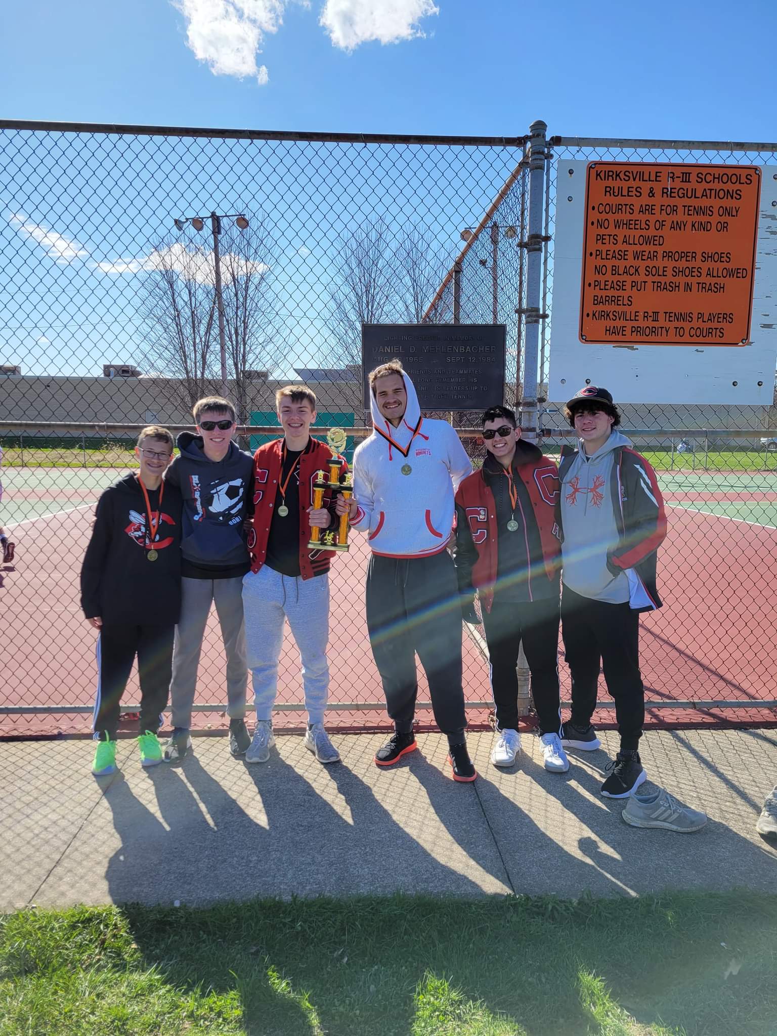 Chillicothe Boys Tennis Shares Title At Kirksville Tournament.