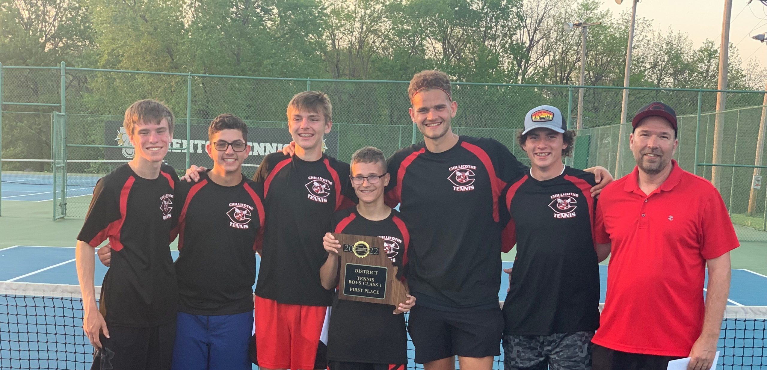 Chillicothe Boys Tennis Captures District Title, Beats Trenton 5-4