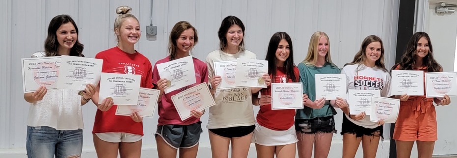 State Honors for CHS Lady Hornet Soccer