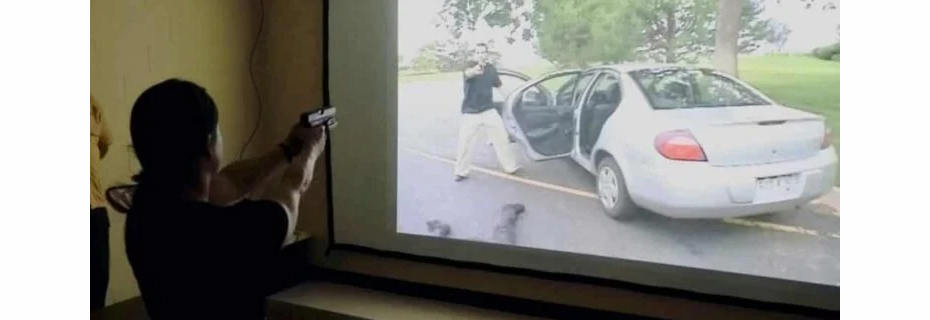 Shoot – No Shoot Simulator Part Of Police Training