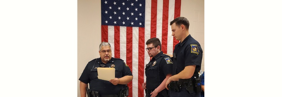 Trenton Officers Presented Commendations