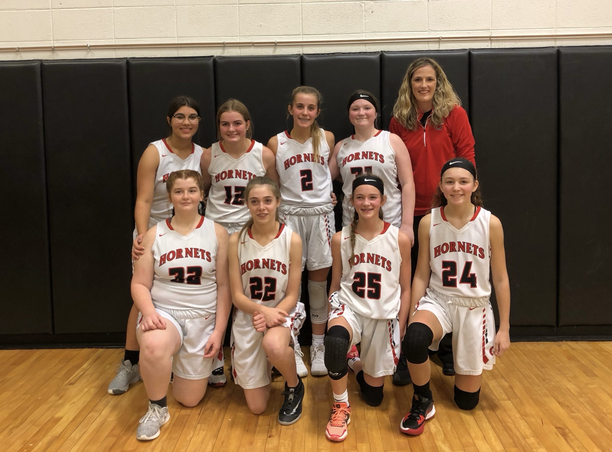7th Grade Lady Hornets Basketball Gets 2nd In Cameron Tournament