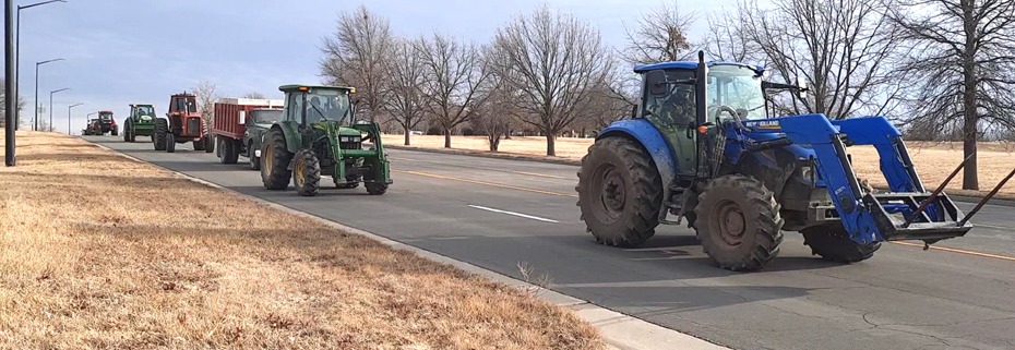 Chillicothe FFA  – Drive Your Tractor To School Day for National FFA Week