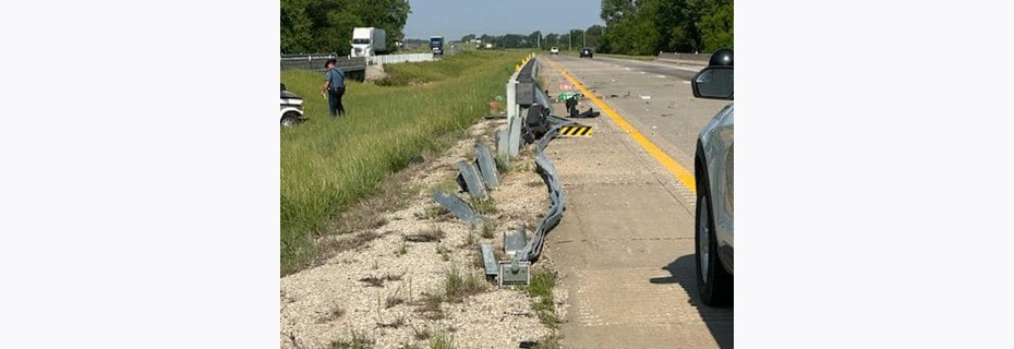 No Injuries In Crash Near Wheeling