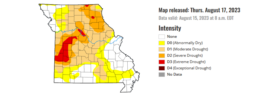 Northwest Missouri Drought Condition Continue To Improve