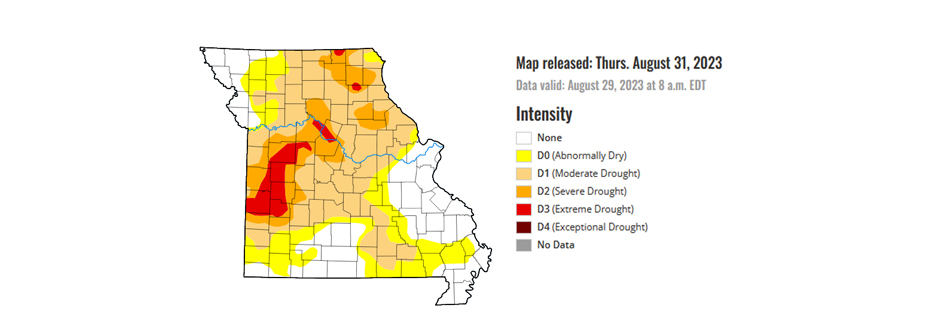 August Ends With Stable Drought Conditions