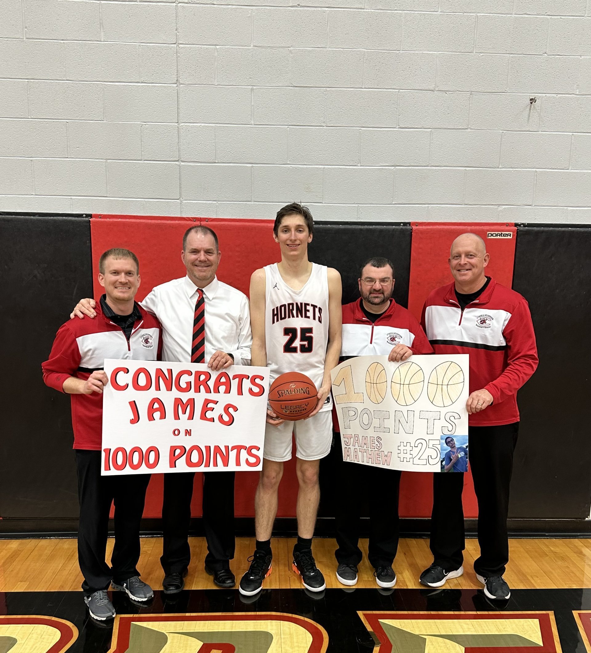 On Senior Night Mathew Eclipses 1,000 Points In Win Over Cameron