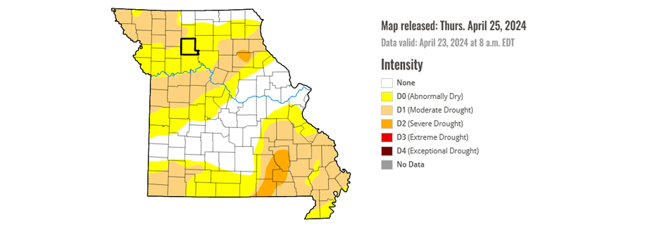 Dry And Drought Conditions Persist