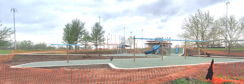 Danner Park Playground Installation Complete – Could Open Soon