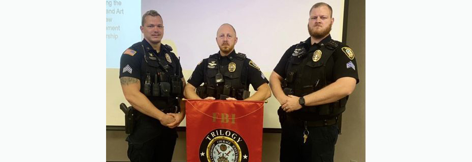 Three Chillicothe Police Sergeants Earn Trilogy Award