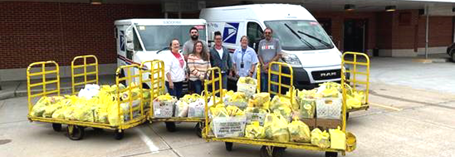 Salvation Army Receives Donations From Post Office