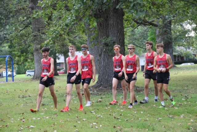 Boys 1st Place In Chillicothe Invite Cross Country Meet