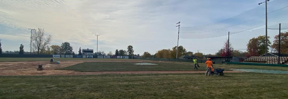 Work Being Done At Chuck Haney Field