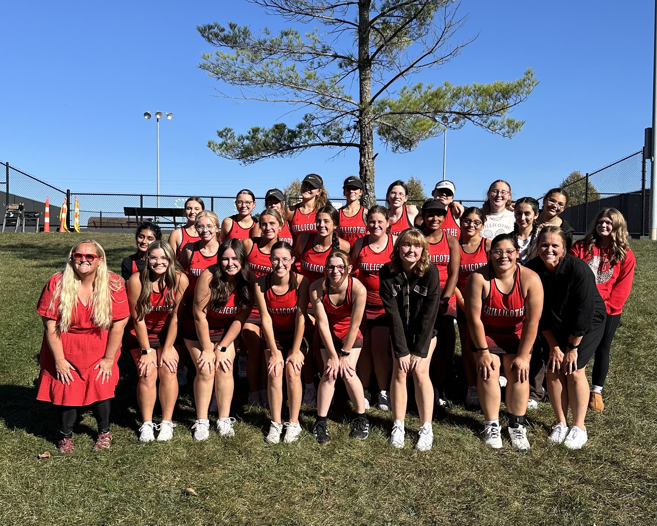 CHS Girls Tennis Clenches 3rd in MEC on Senior Night