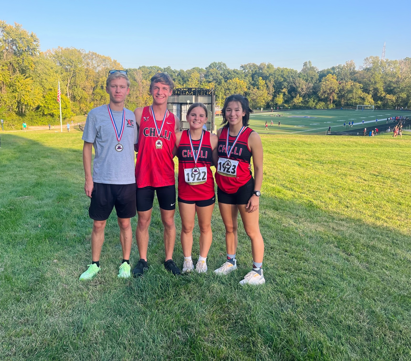 Boys Cross Country 2nd Place in St. Louis Meet