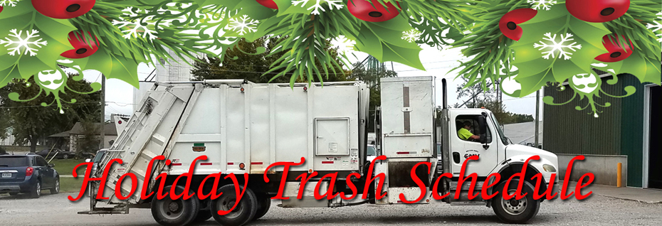 CMU Holiday Trash Routes