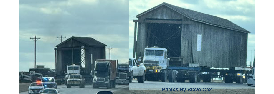 Locust Creek Covered Bridge Move