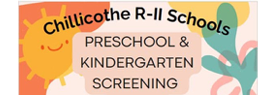 Chillicothe Pre-School & Kindergarten Screening