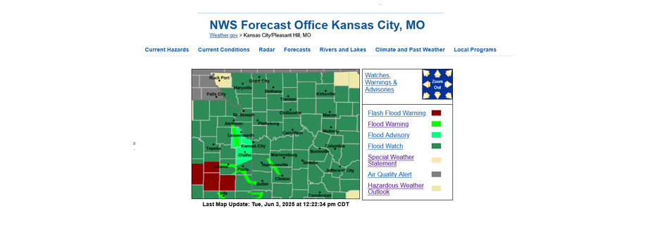 Flood Watch – Heavy Rain Possible